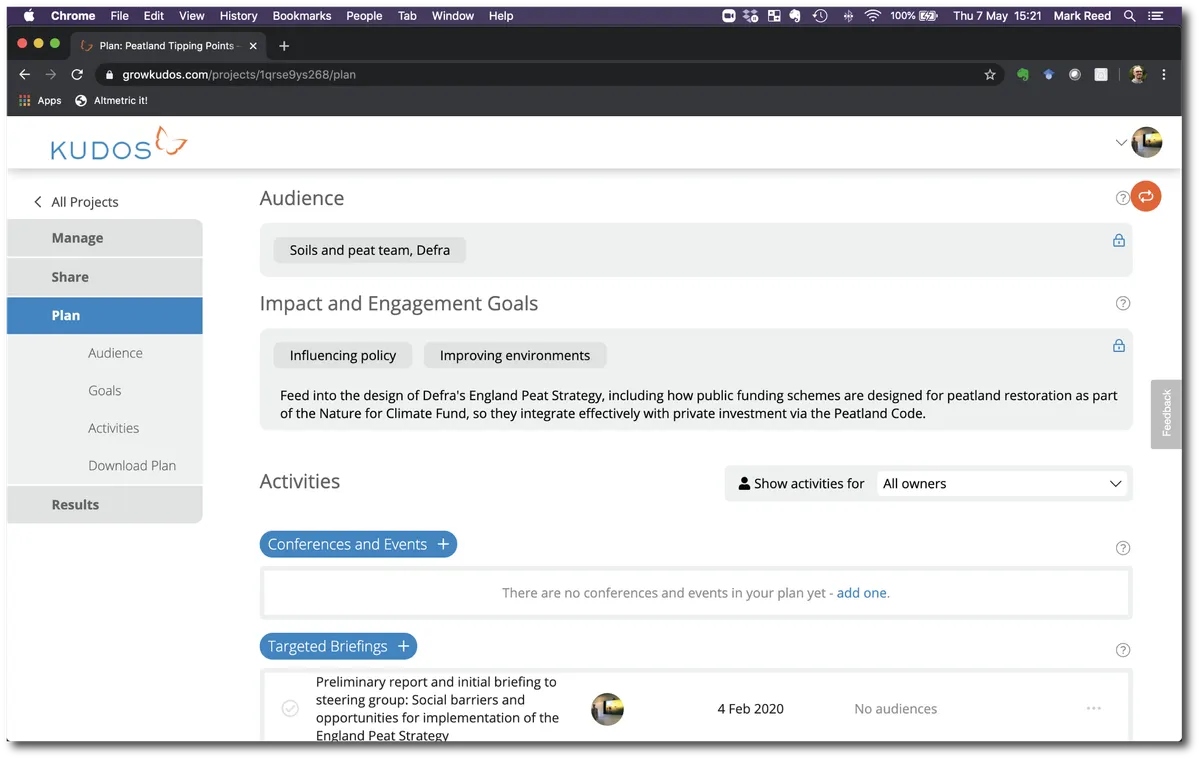 New online impact planning tool launched by Kudos