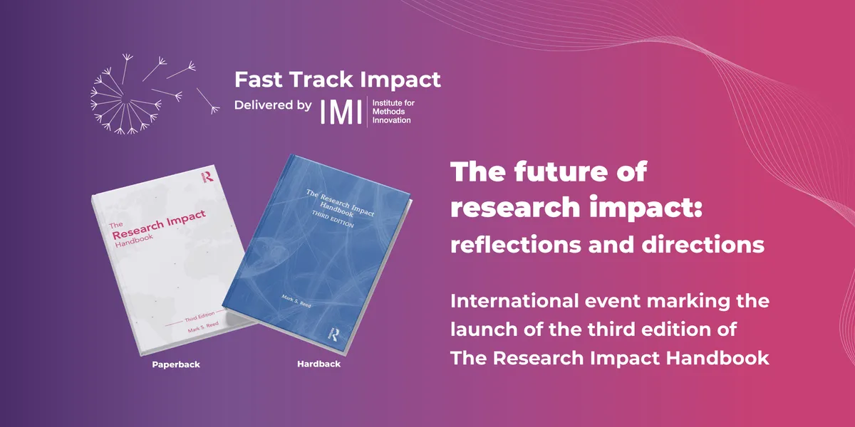 Launching the third edition of The Research Impact Handbook